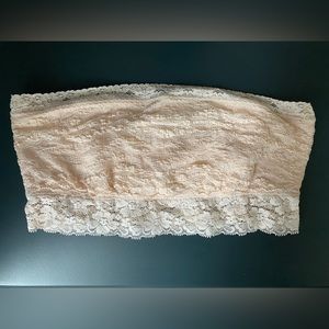 Free People Y2K blush bandeau bralette